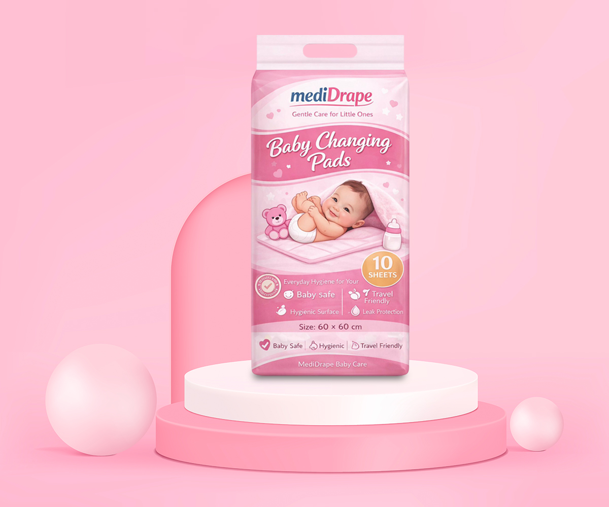 MediDrape Baby Changing Pads